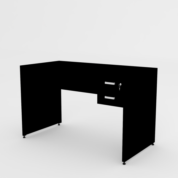 Mesa Gold 120x60 Gavetas Painel