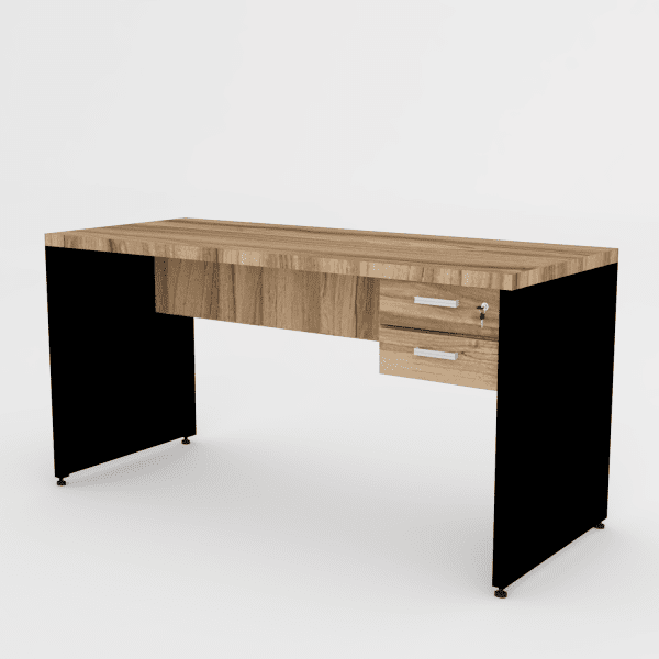 Mesa Gold 150x60 Gavetas Painel