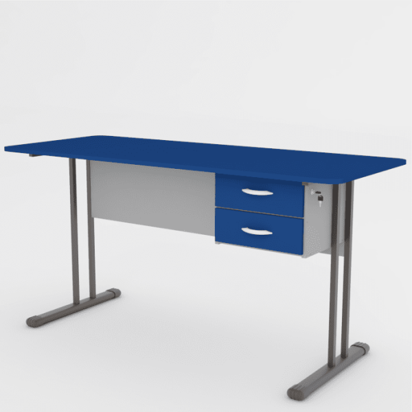 Mesa 15mm 150x60 Gavetas - Imagem 3