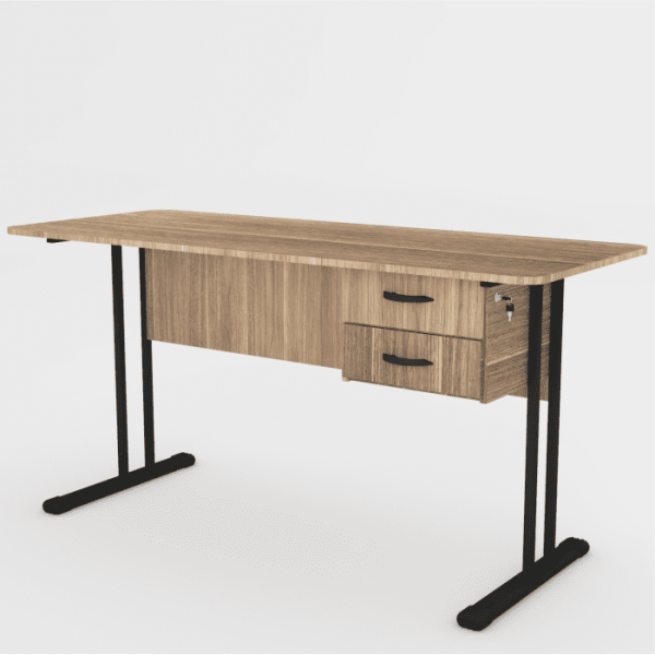 Mesa 15mm 150x60 Gavetas - Imagem 4