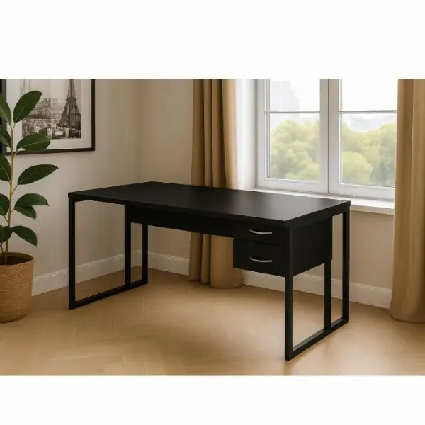 Mesa 15mm 120x60 Gavetas Quadrado