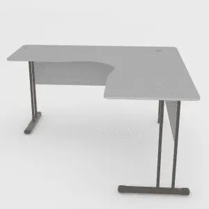 Mesa em L 15mm 150x150