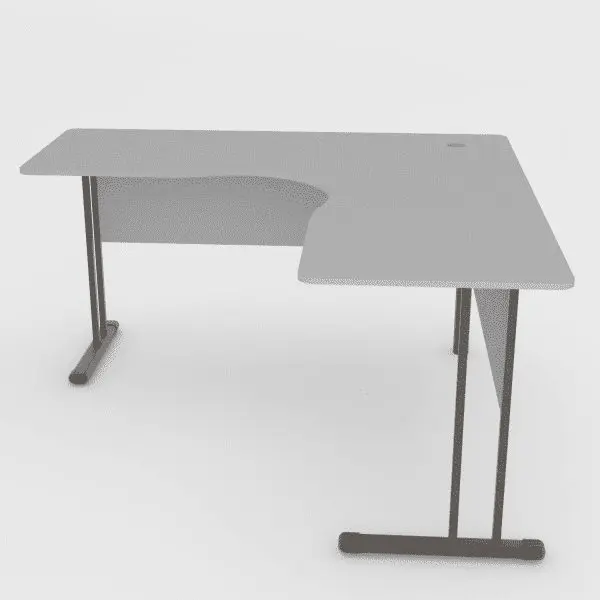 Mesa em L 15mm 150x150