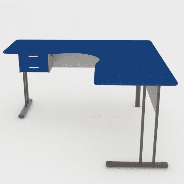 mesa em l 15mm 150x150 gavetas