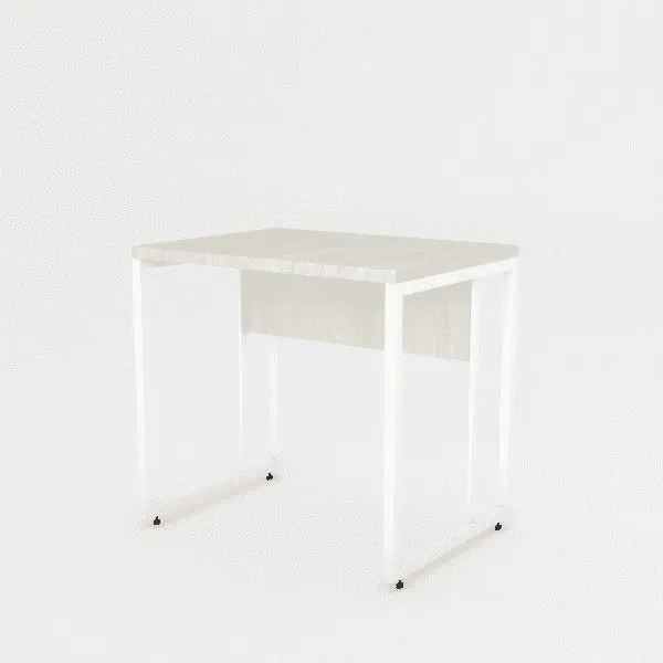 mesa silver 80x60 quadrado