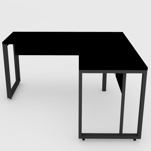Mesa em L Silver 140x140 Quadrado - Imagem 3