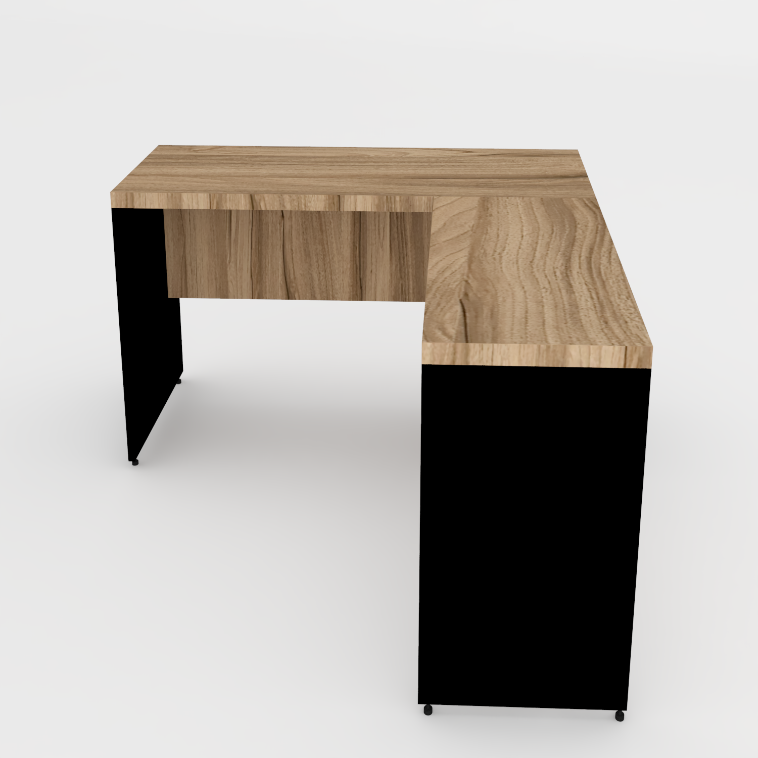 Mesa em L Gold 120×90