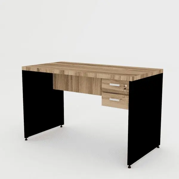 mesa gold 120x60 gavetas painel