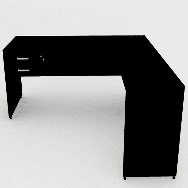 Mesa em L Premium gavetas 150x90 - Imagem 3