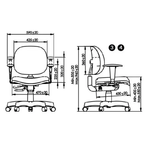 cadeira executiva backsystem