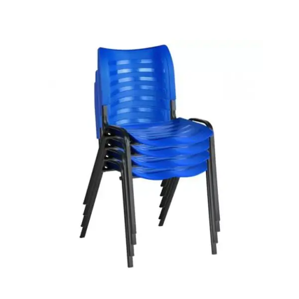 cadeira polipropileno azul