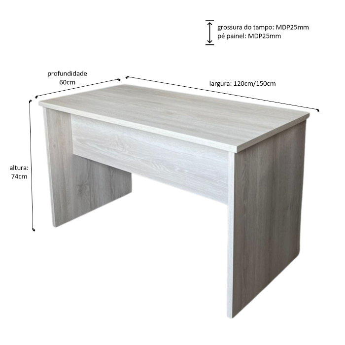 silver painel 120 150