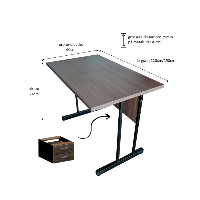 mesa silver tradicional