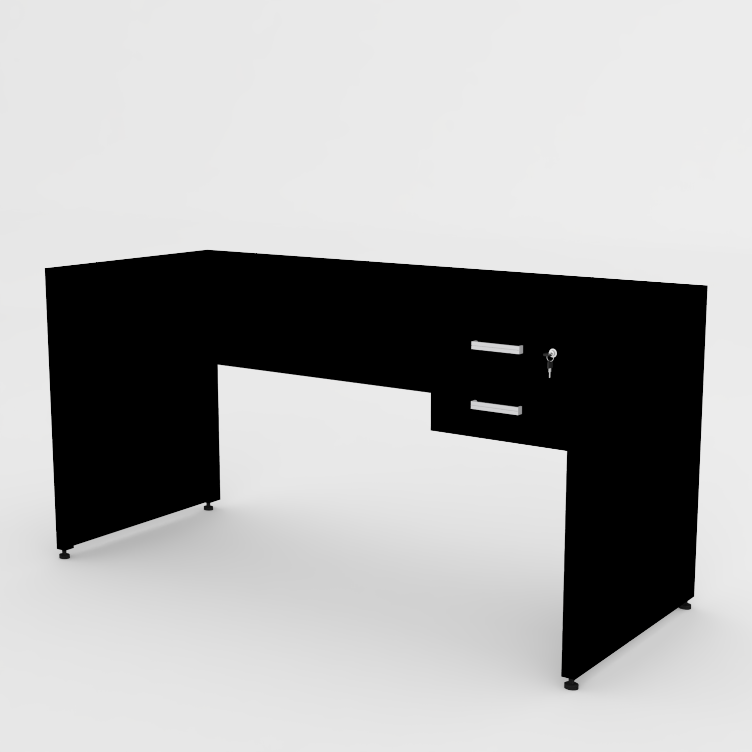 Mesa Gold 150×60 Gavetas Painel