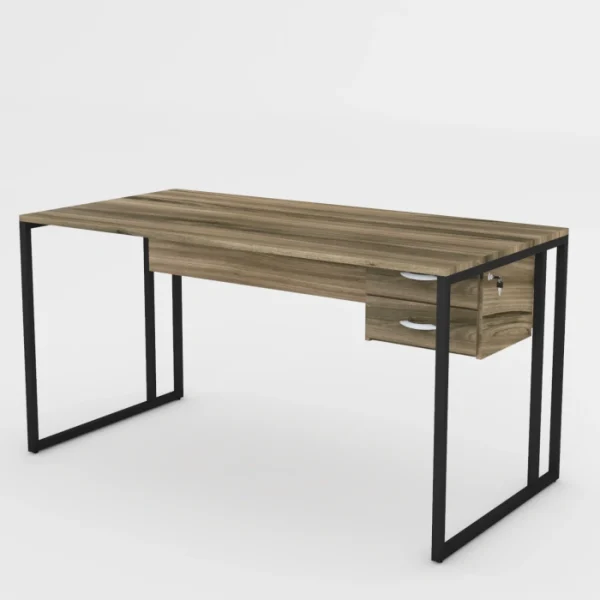 mesa 15mm 120x60 gavetas quadrado