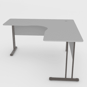 Mesa em L 15mm 150x150