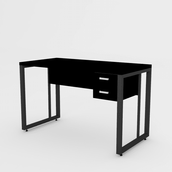 mesa premium 120x60 quadrado gavetas