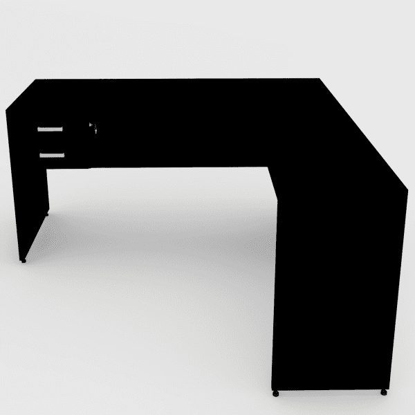 Mesa em L Gavetas Gold 150x90 - Imagem 2