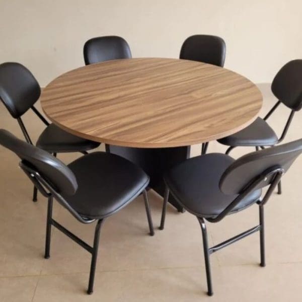 mesa reunião pé painel